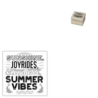 Sunshine & Joyrides - Endless Summer Vibes Quote