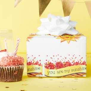 SUNSHINE KISSES WRAPPING PAPER