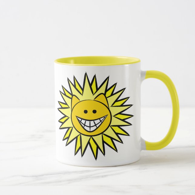 Sunshine Kitty Mug (Right)