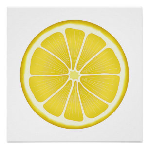 Sunshine Lemon Wall Art