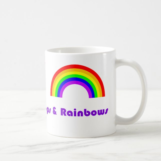 Sunshine Lollipops and Rainbows Coffee Mug (Right)