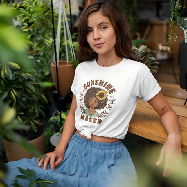 Sunshine Maker boho style T-Shirt (Creator Uploaded)