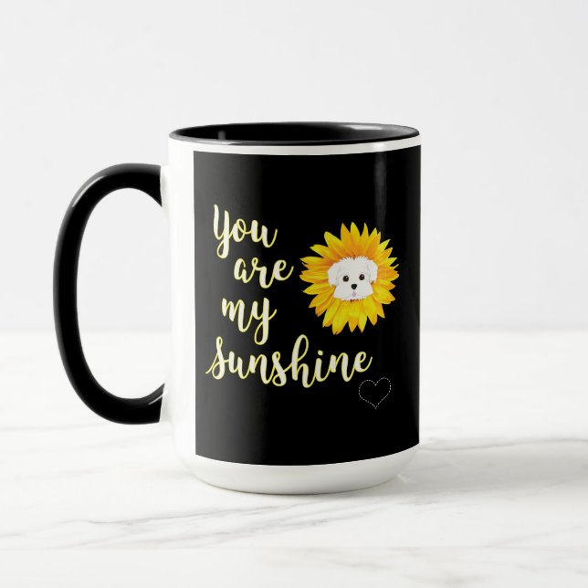 Sunshine Maltese Mug (Left)