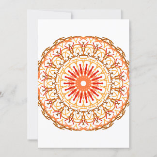 Sunshine Mandala blank stationary cards