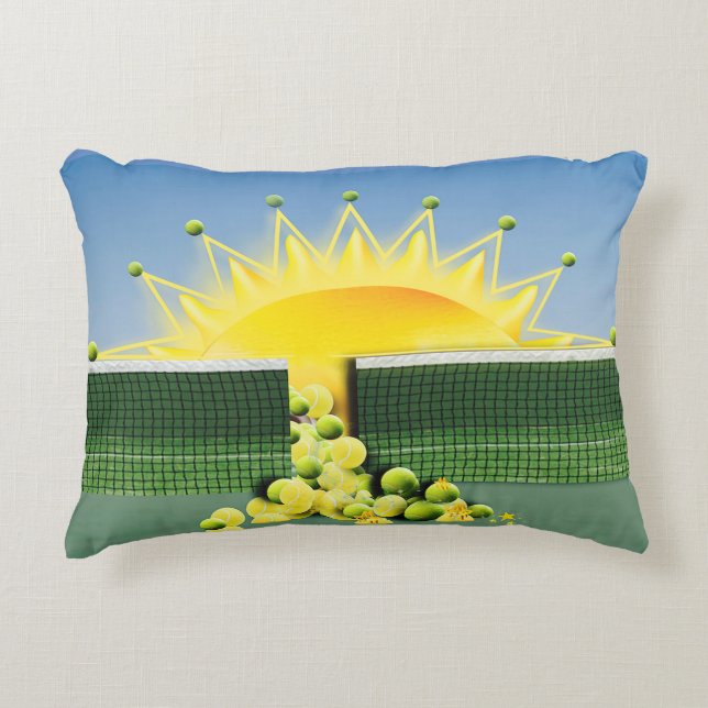 SUNSHINE MATCH Accent Pillow (Front)