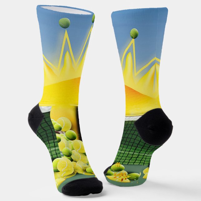 SUNSHINE MATCH Accent Pillow Socks (Angled)