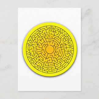 Sunshine Maze Postcard