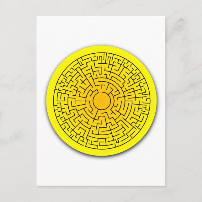 Sunshine Maze Postcard (Front)