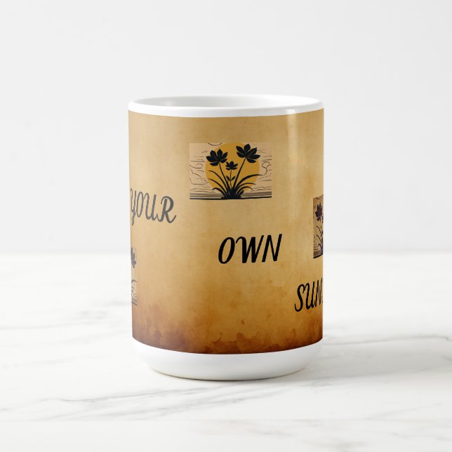 Sunshine Motivational designer Mug (Centre)