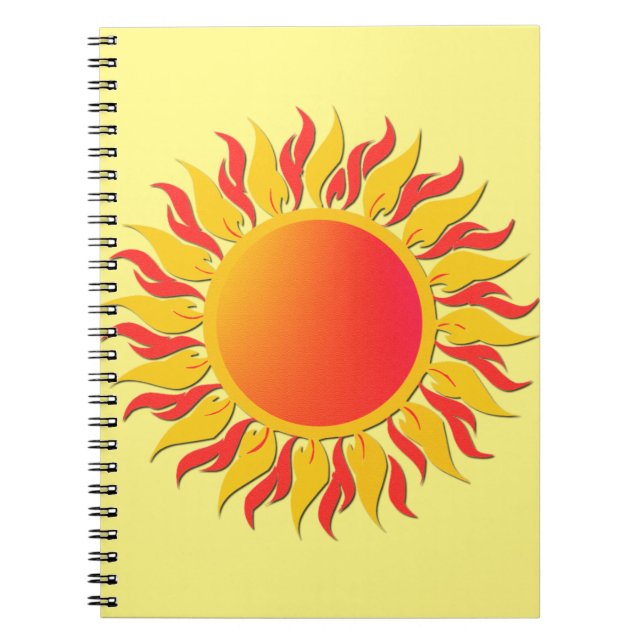 Sunshine Notebook (Front)