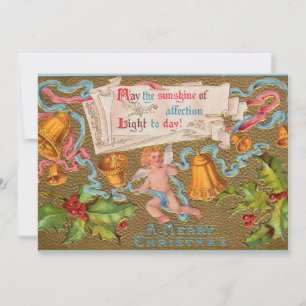 Sunshine of Affection Merry Christmas Holiday Card