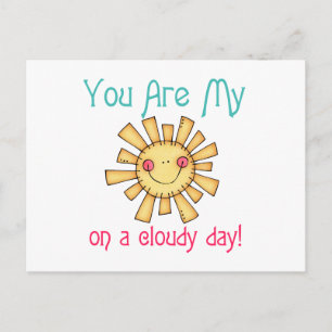 Sunshine on a Cloudy Day Postcard