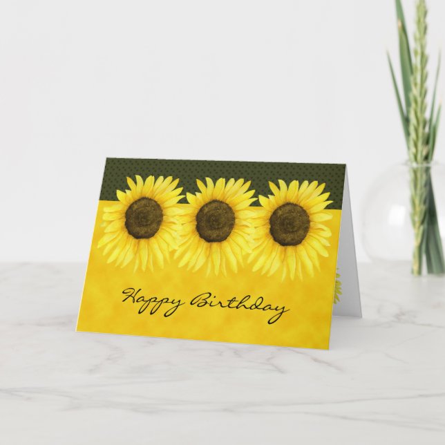 Sunshine On A Stick Card (Front)