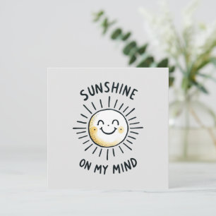 Sunshine On My Mind