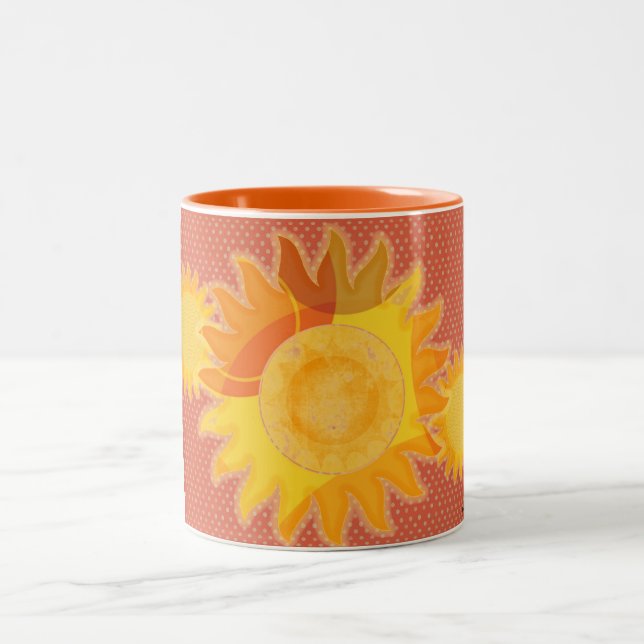 Sunshine Orange Mug (Center)
