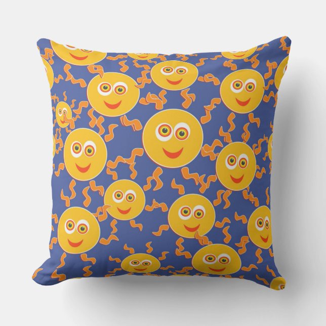 Sunshine Outdoor Pillow (Front)