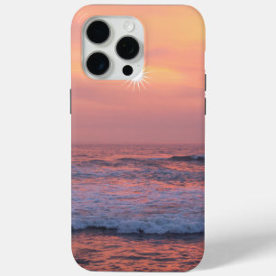 Sunshine over the sea iPhone 15 pro max case