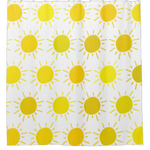 Sunshine Painted Whimsical Yellow Sun