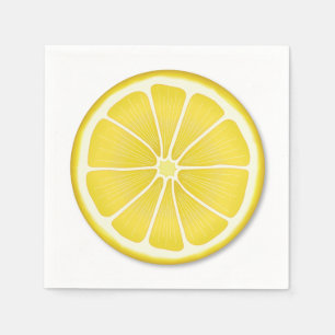 Sunshine Party Lemon Napkin