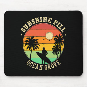 Sunshine Pill Ocean Grove Summer New Jersey Tropic Mouse Pad