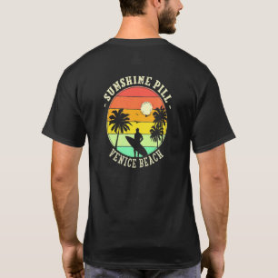 Sunshine Pill Venice Beach Summer California Tropi T-Shirt