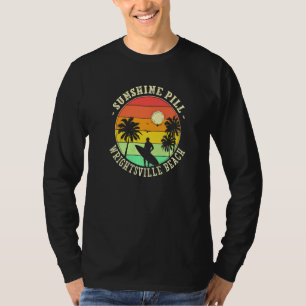 Sunshine Pill Wrightsville Beach Summer North Caro T-Shirt