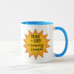 Sunshine Praise the Lord Mug