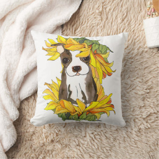 Sunshine Puppy T-Shirt – Cute French Bulldog Puppy Throw Pillow