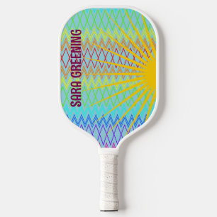 Sunshine retro rackets pickleball paddle