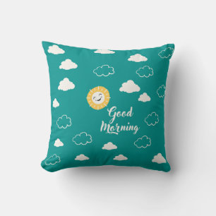 Sunshine Snuggles Throw Pillow