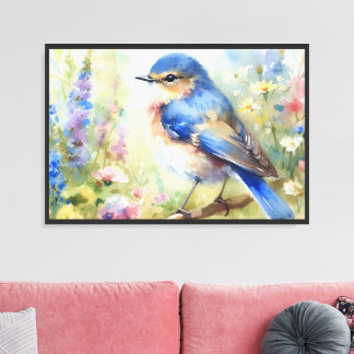 Sunshine Song Bird Canvas Print