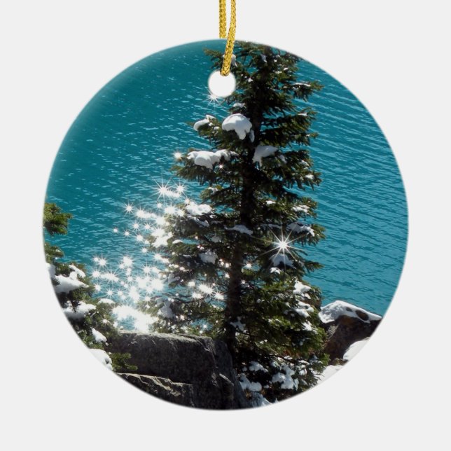 Sunshine Sparkles Ornament (Front)