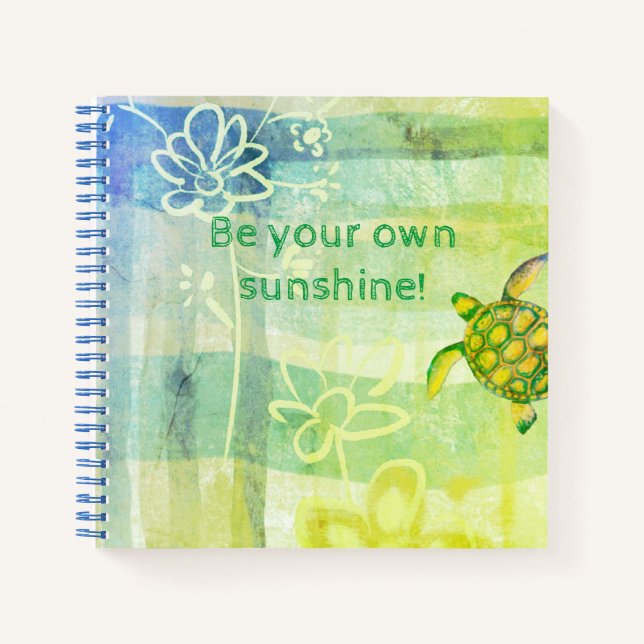 Sunshine Spiral Notebook (Front)