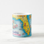 Sunshine State - Florida Mug<br><div class="desc">Spectacular vintage postcard Florida Greeting.  We've repurposed it on a mug!  You can reposition it to add any personalization you like or simply purchase the mug as is.</div>
