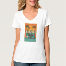 Sunshine State Tee, Retro Beach Vacation Shirt