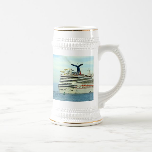 Sunshine Stern Beer Stein (Right)