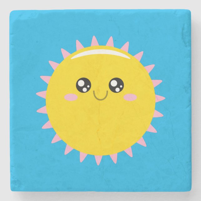 Sunshine Stone Coaster (Front)