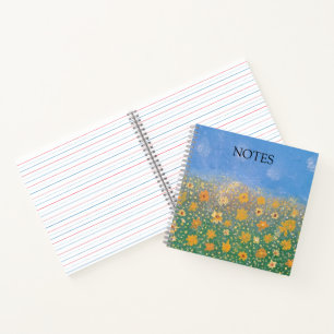 Sunshine Sunflower Notebook