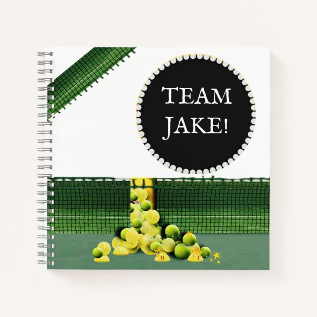 SUNSHINE TENNIS MATCH  NOTEBOOK (Front)