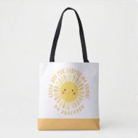 Sunshine thank you teacher modern elegant