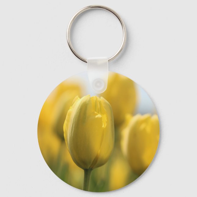 Sunshine tulips keychain (Front)