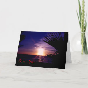 Sunshine Valentine's  Card