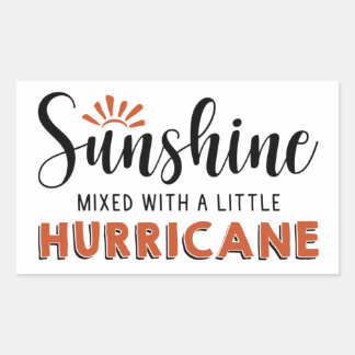 Sunshine W A Little Hurricane Sticker