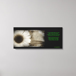 Sunshine w/Poem Canvas Print