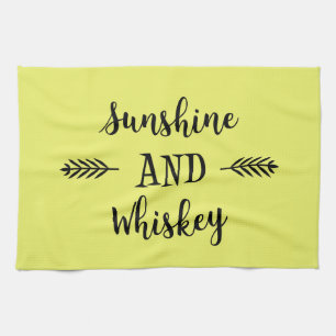 SUNSHINE & WHISKEY KITCHEN TOWEL