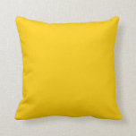 Sunshine Yellow Throw Pillow<br><div class="desc">Cheery sunshine yellow pillow goes with other yellow and white patterns or solid colours. Touch of colour is great for a nursery, family room, rec room, bedroom or garden room. Maybe a dorm room, too, or a boat! Looking for a different colour? Just choose customize and look for more colours!...</div>