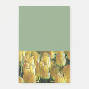 Sunshine Yellow Tulips Post-it Notes