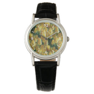 Sunshine Yellow Tulips Watch