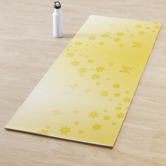 Sunshine Yellow Yoga Mat (In Situ)