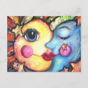 Sunshine & zzz's postcard